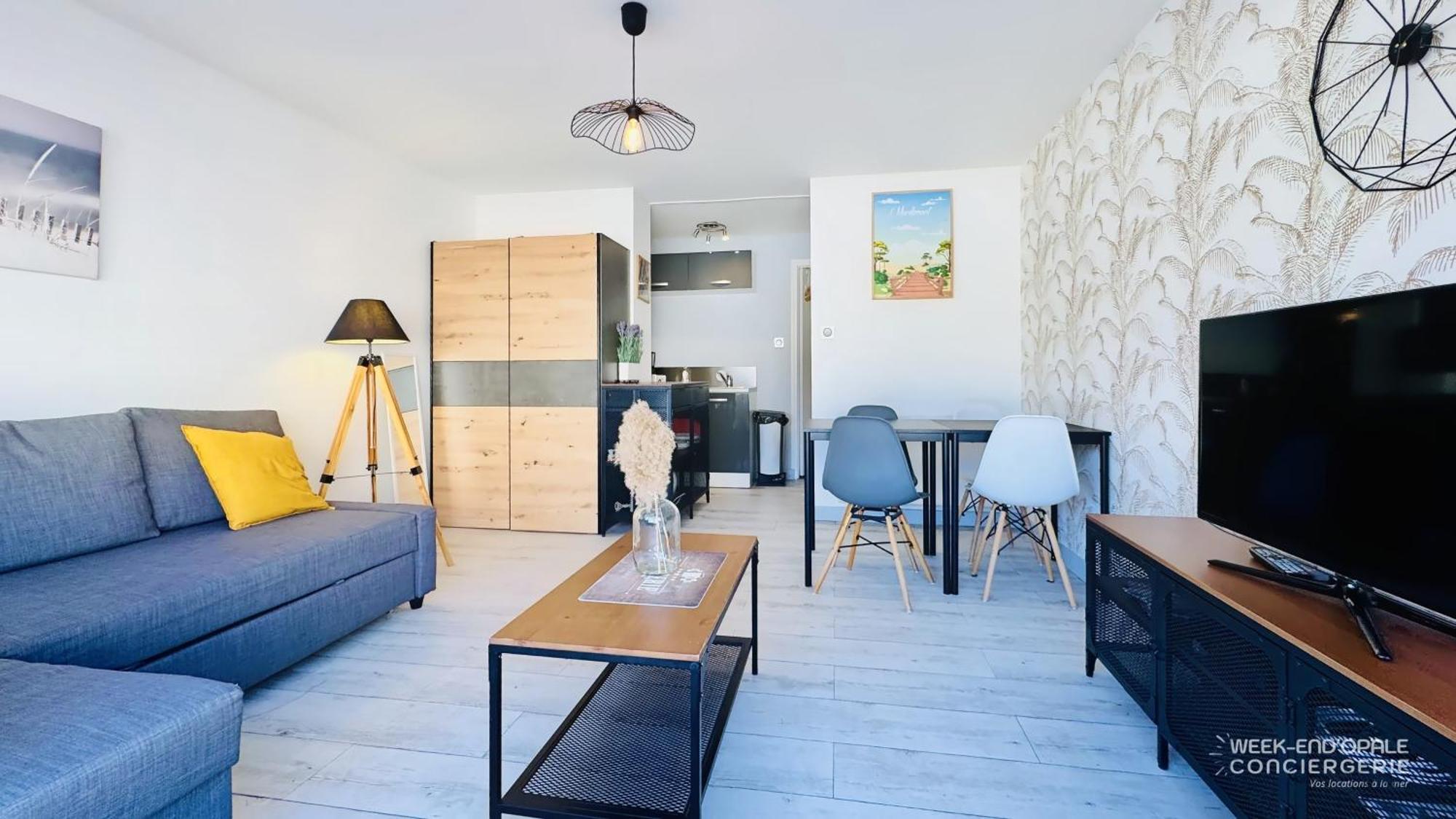 Appartement Sunrise Au Pied De La Plage Мерлимон-Плаж Экстерьер фото